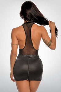 Conjunto Body e Minissaia com Zíper