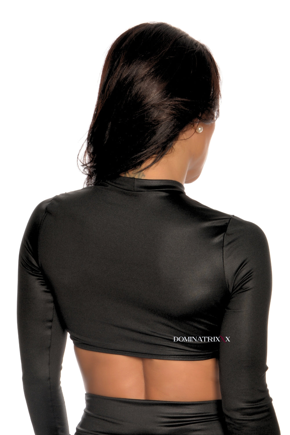 Cropped Dominatrix com Manga