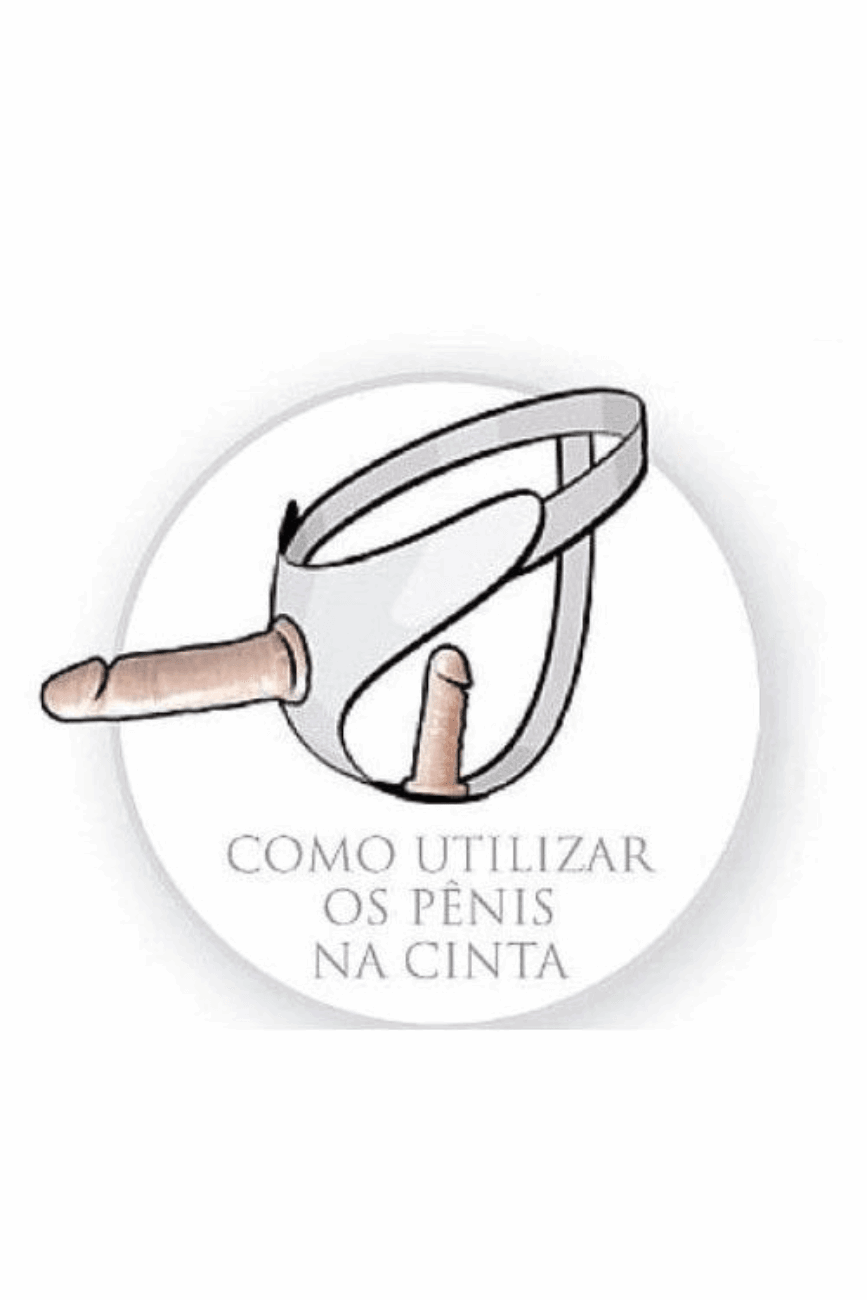 Cinta Peniana Dupla Penetração - Dominatrixxx