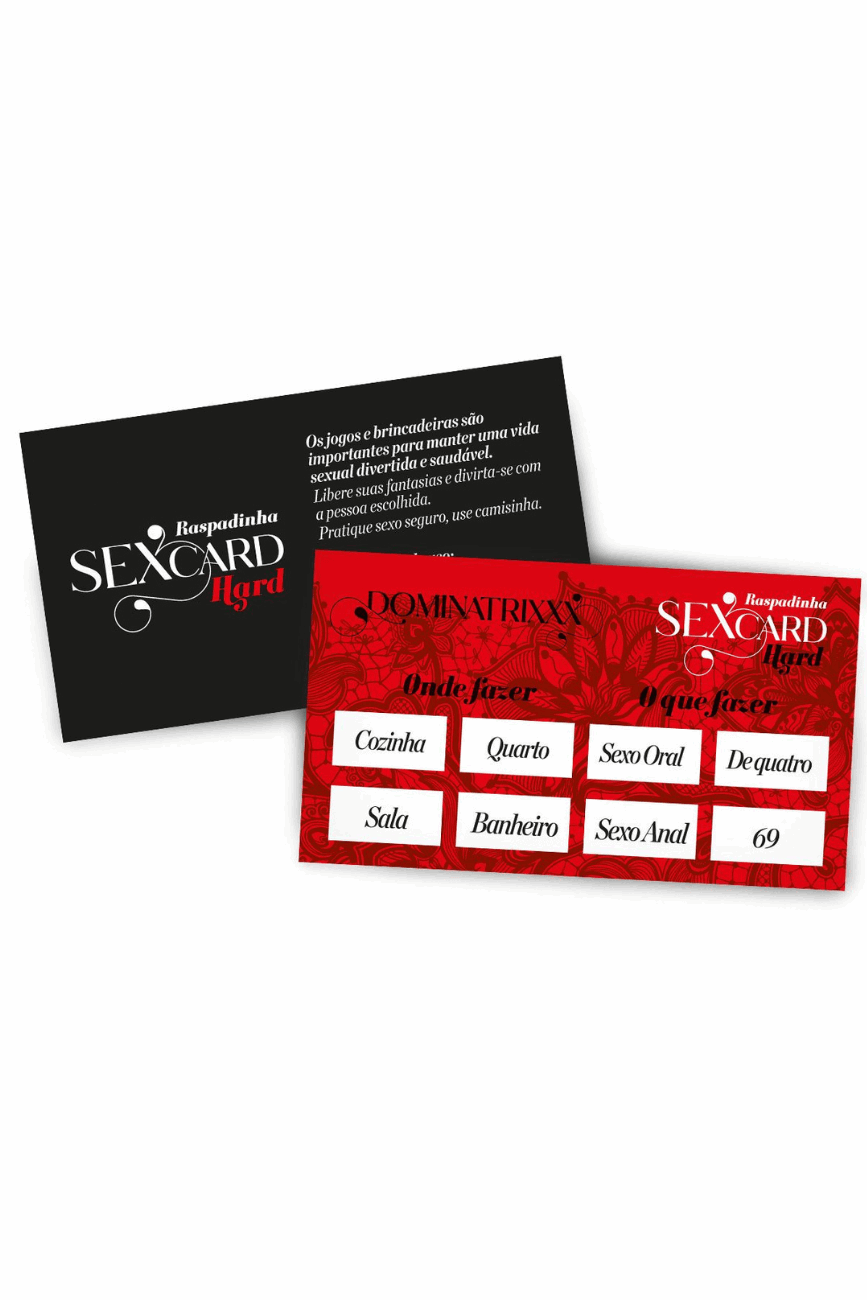 Raspadinha Hard Sex Card - Dominatrixxx