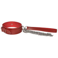 Coleira CRETA com corrente guia - Dominatrixxx