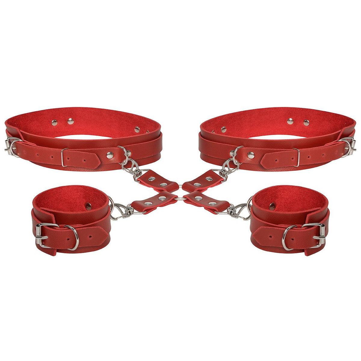 CRETA-X Restrição de Coxas e Pulsos - Dominatrixxx