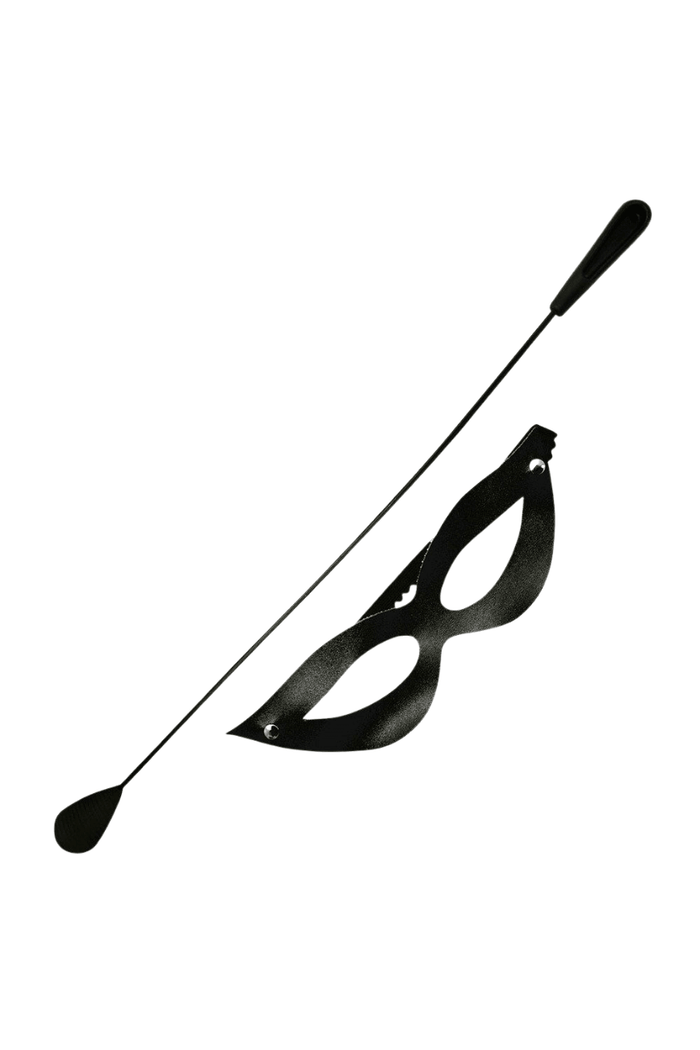 Kit Tiazinha Máscara e Chibata - Dominatrixxx