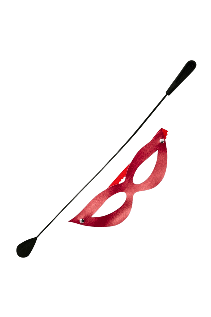 Kit Tiazinha Máscara e Chibata - Dominatrixxx