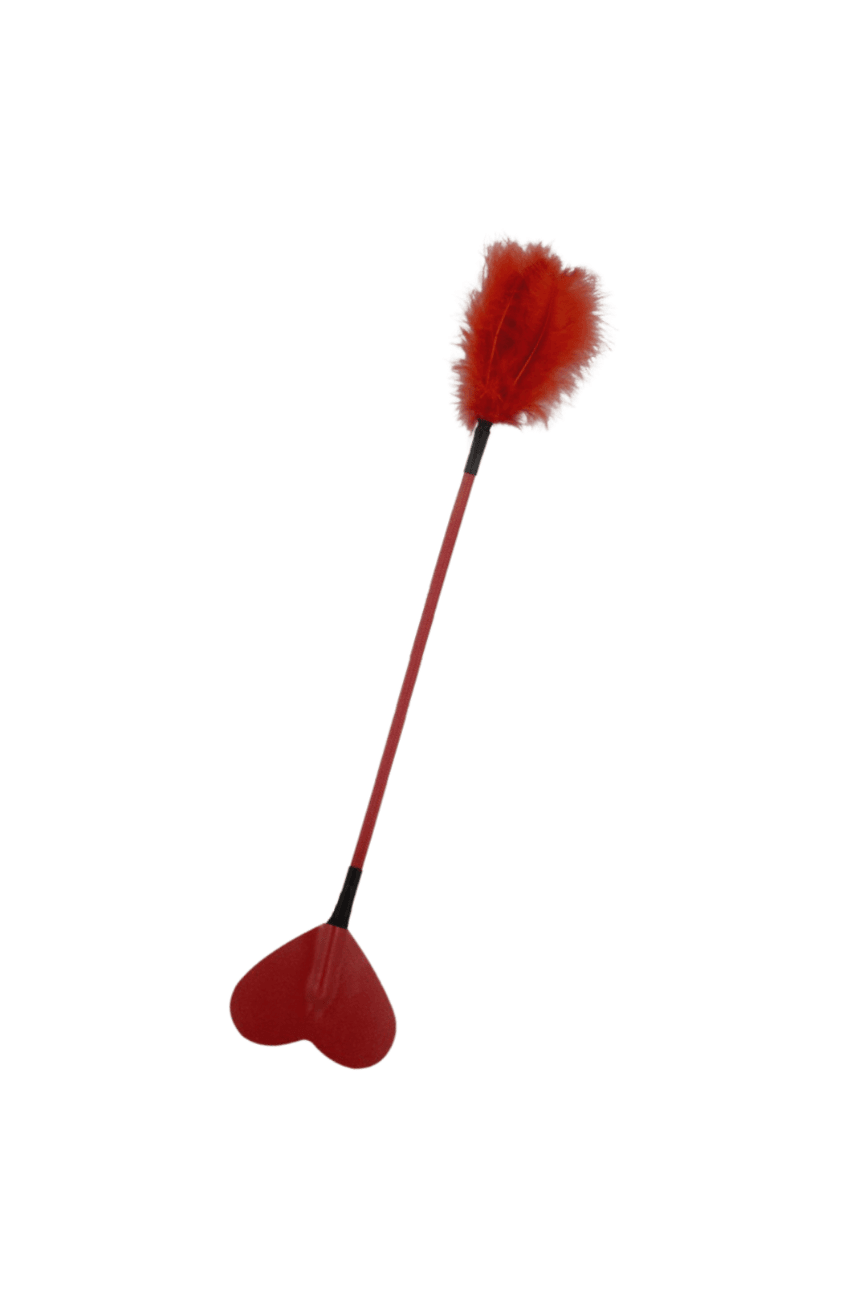 Tickler Sensation Chibata Coração com Plumas - Dominatrixxx