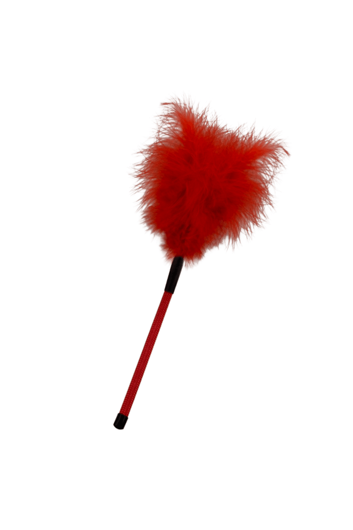 Tickler Sensation Chibata de Plumas 15cm - Dominatrixxx